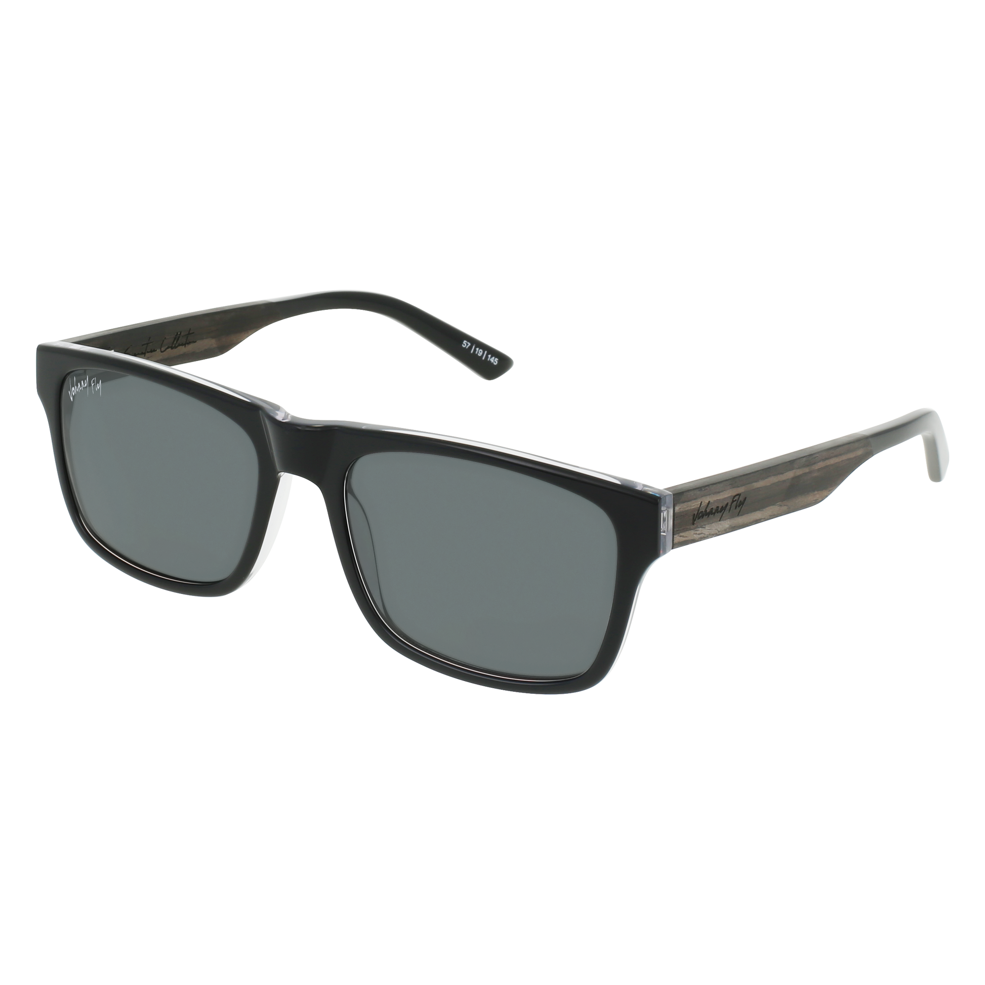 7THIRTY7 - Black Crystal - Sunglasses - Johnny Fly Eyewear #color_black-crystal