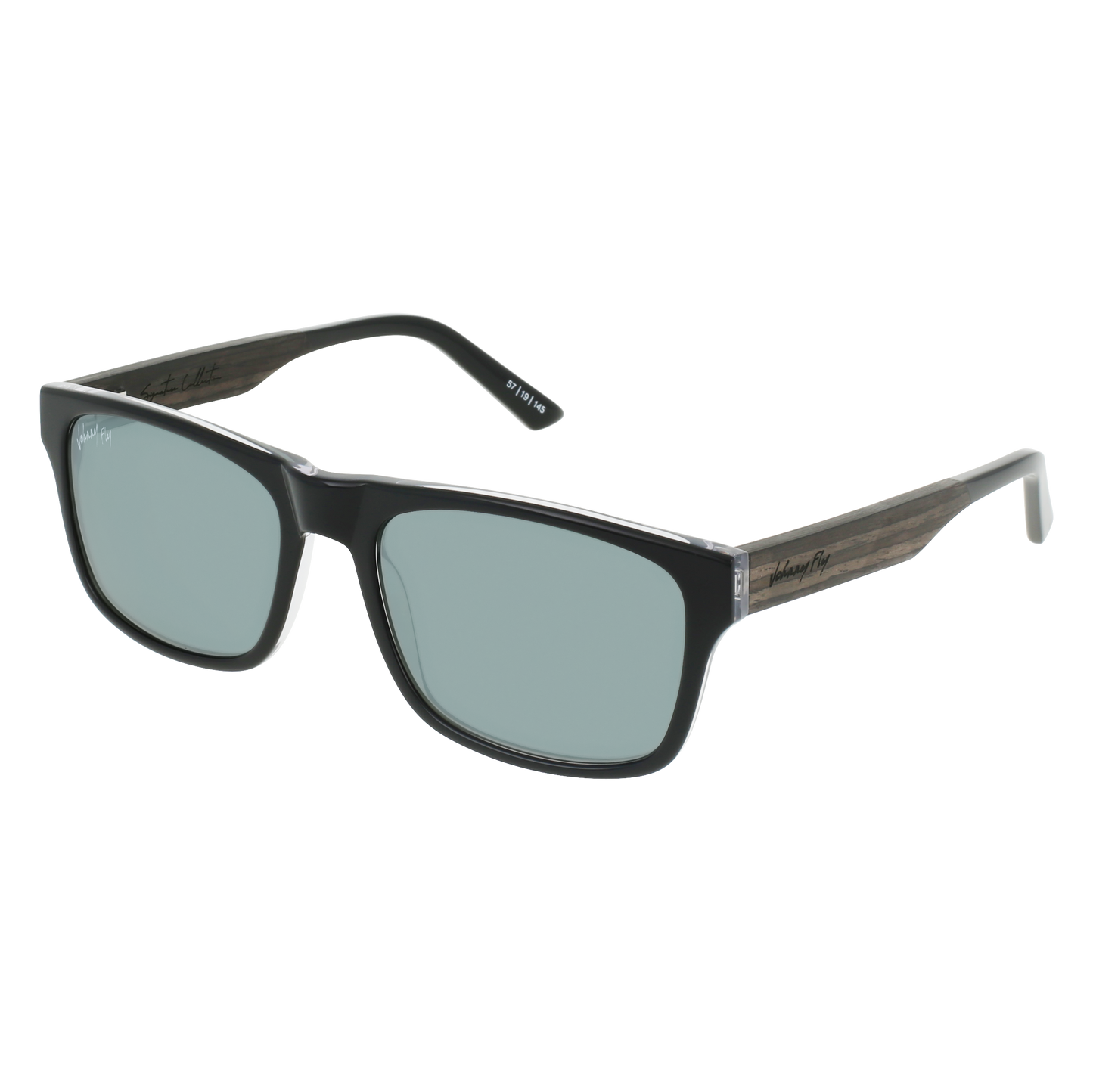 7THIRTY7 - Black Crystal - Sunglasses - Johnny Fly Eyewear #color_black-crystal